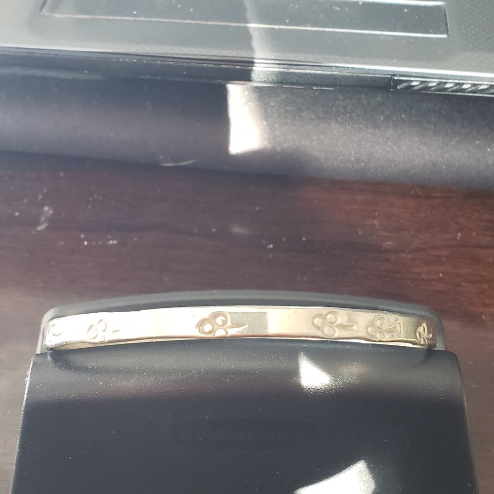 Vintage Handmade 925 Bangle Bracelet - Picture 1 of 3